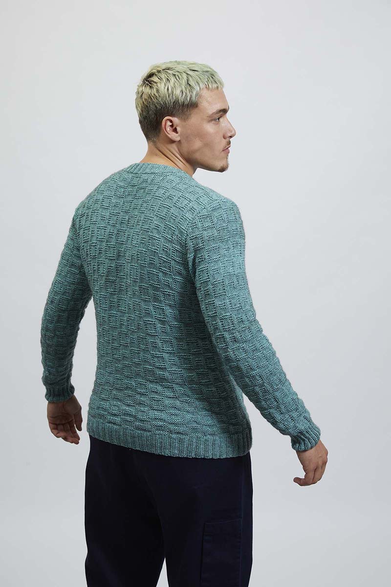 Strickset Herrenpullover Aus Vaya Von Lang Yarns 2 Strickset Herrenpullover Aus Vaya Von Lang Yarns – Bild 2