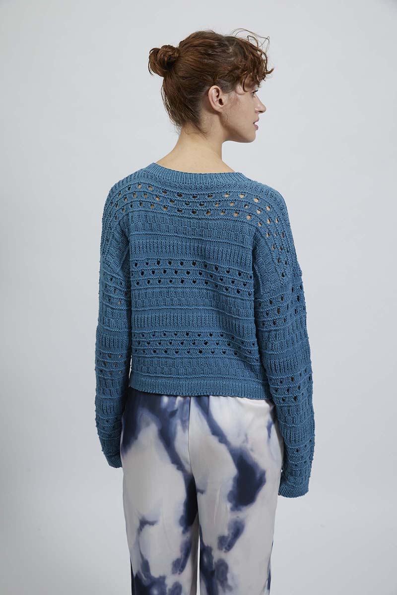 Strickset Pullover Aus Oceania Von Lang Yarns 2 Strickset Pullover Aus Oceania Von Lang Yarns – Bild 2