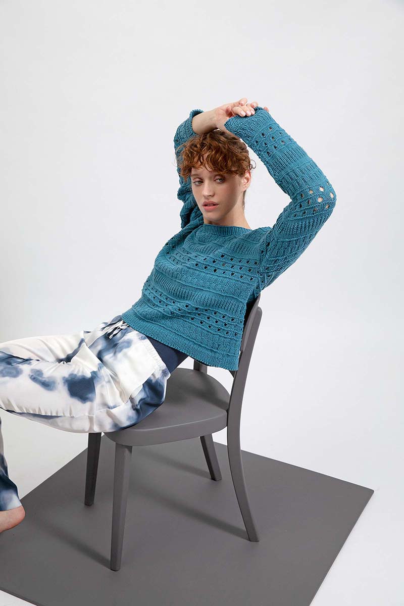 Strickset Pullover Aus Oceania Von Lang Yarns 1 Strickset Pullover Aus Oceania Von Lang Yarns