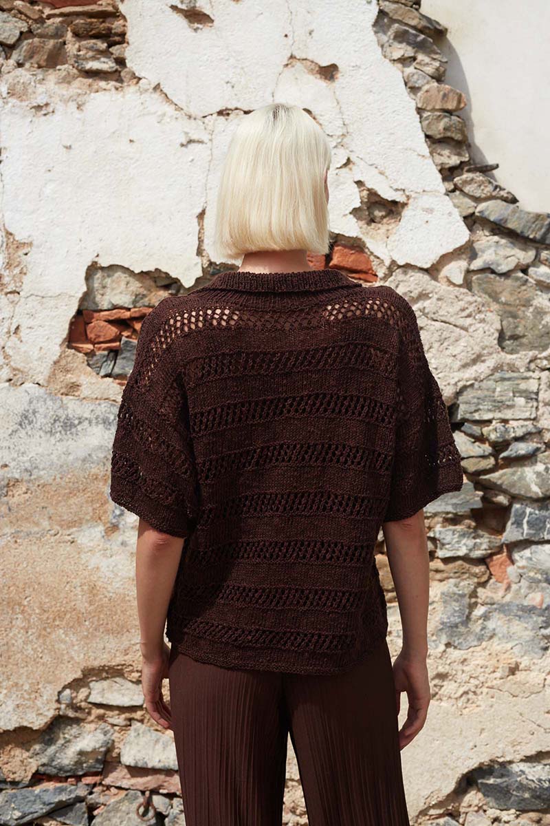 Strickset Short-Sleeved Sweater Aus Pride Von Lang Yarns 4 Strickset Short-Sleeved Sweater Aus Pride Von Lang Yarns – Bild 4