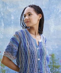 Strickset Kurzarmjacke Aus Silk Color Von Lang Yarns 5 Strickset Kurzarmjacke Aus Silk Color Von Lang Yarns – Bild 2