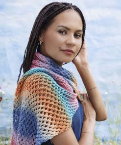 Strickset Schal Aus Silk Color Von Lang Yarns 4 Strickset Schal Aus Silk Color Von Lang Yarns – Bild 2