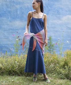 Strickset Dreiecktuch Aus Silk Color Von Lang Yarns 5 Strickset Dreiecktuch Aus Silk Color Von Lang Yarns – Bild 2