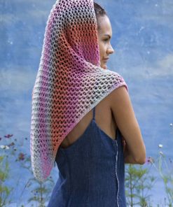 Strickset Dreiecktuch aus Silk Color von Lang Yarns