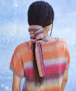 Strickset Kurzarmpullover Aus Silk Color Von Lang Yarns 6 Strickset Kurzarmpullover Aus Silk Color Von Lang Yarns – Bild 3