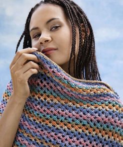 Strickset Schal Aus Silk Color Von Lang Yarns 5 Strickset Schal Aus Silk Color Von Lang Yarns – Bild 2