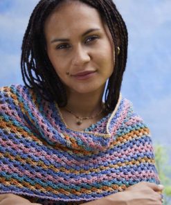 Strickset Schal Aus Silk Color Von Lang Yarns 6 Strickset Schal Aus Silk Color Von Lang Yarns – Bild 3
