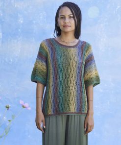 Strickset Kurzarmpullover Aus Silk Color Von Lang Yarns 6 Strickset Kurzarmpullover Aus Silk Color Von Lang Yarns – Bild 3