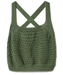 Strickset Trägertop Im Lochstrukturmuster Aus Solo Lino Von Lana Grossa 3 Strickset Trägertop Im Lochstrukturmuster Aus Solo Lino Von Lana Grossa – Bild 2