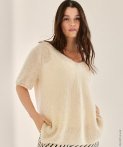 Strickset Shirt aus Setapura und Silkhair von Lana Grossa