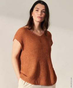 Strickset Top aus Solo Lino von Lana Grossa