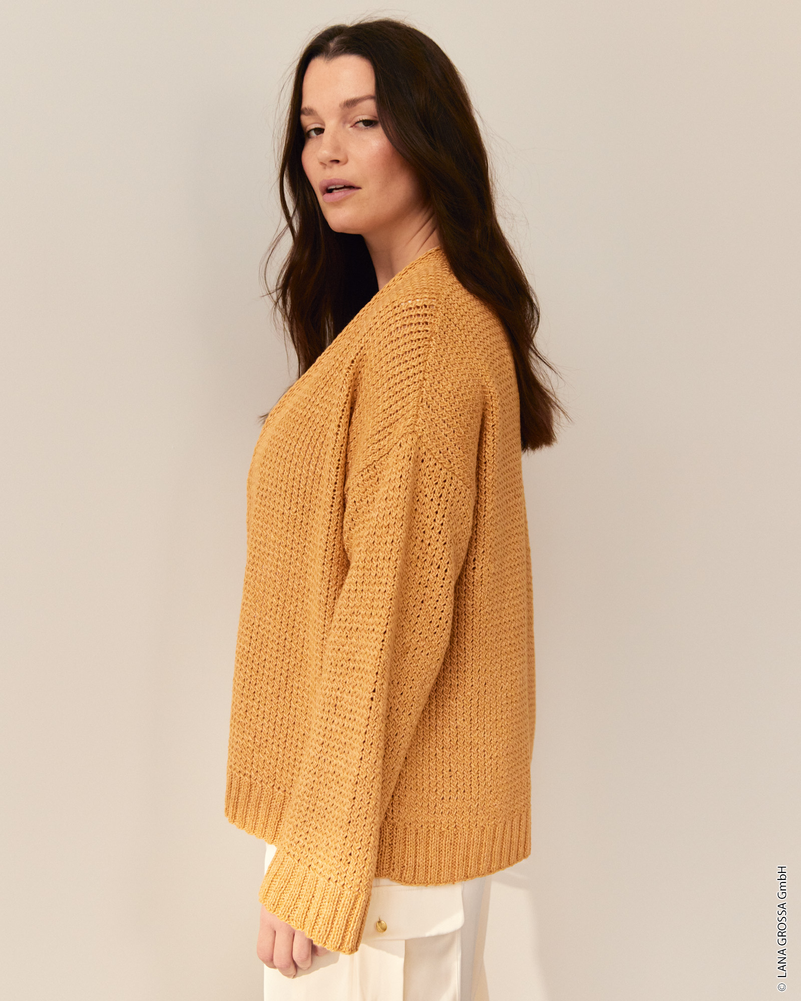 Strickset Cardigan Aus Linarte Von Lana Grossa 3 Strickset Cardigan Aus Linarte Von Lana Grossa – Bild 3