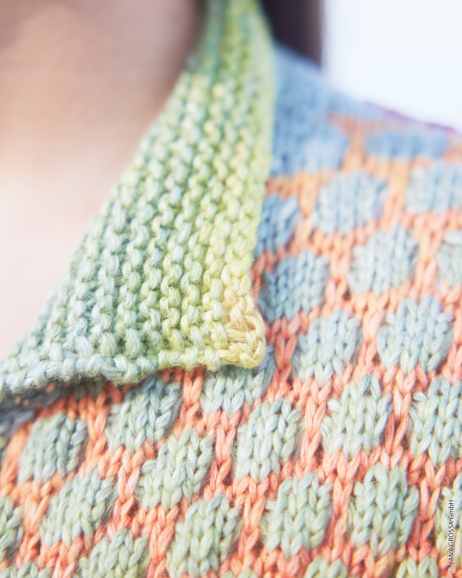 Strickset Cardigan Im Punktmuster Aus Cotonella Von Lana Grossa 3 Strickset Cardigan Im Punktmuster Aus Cotonella Von Lana Grossa – Bild 3