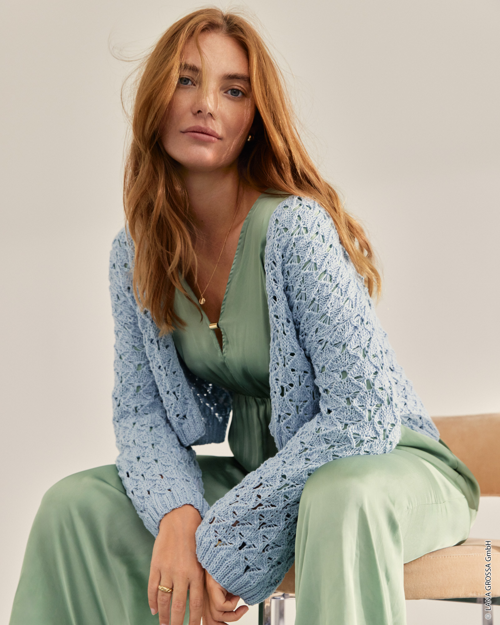 Strickset Cardigan Aus Alta Moda Cotolana Von Lana Grossa 1 Strickset Cardigan Aus Alta Moda Cotolana Von Lana Grossa