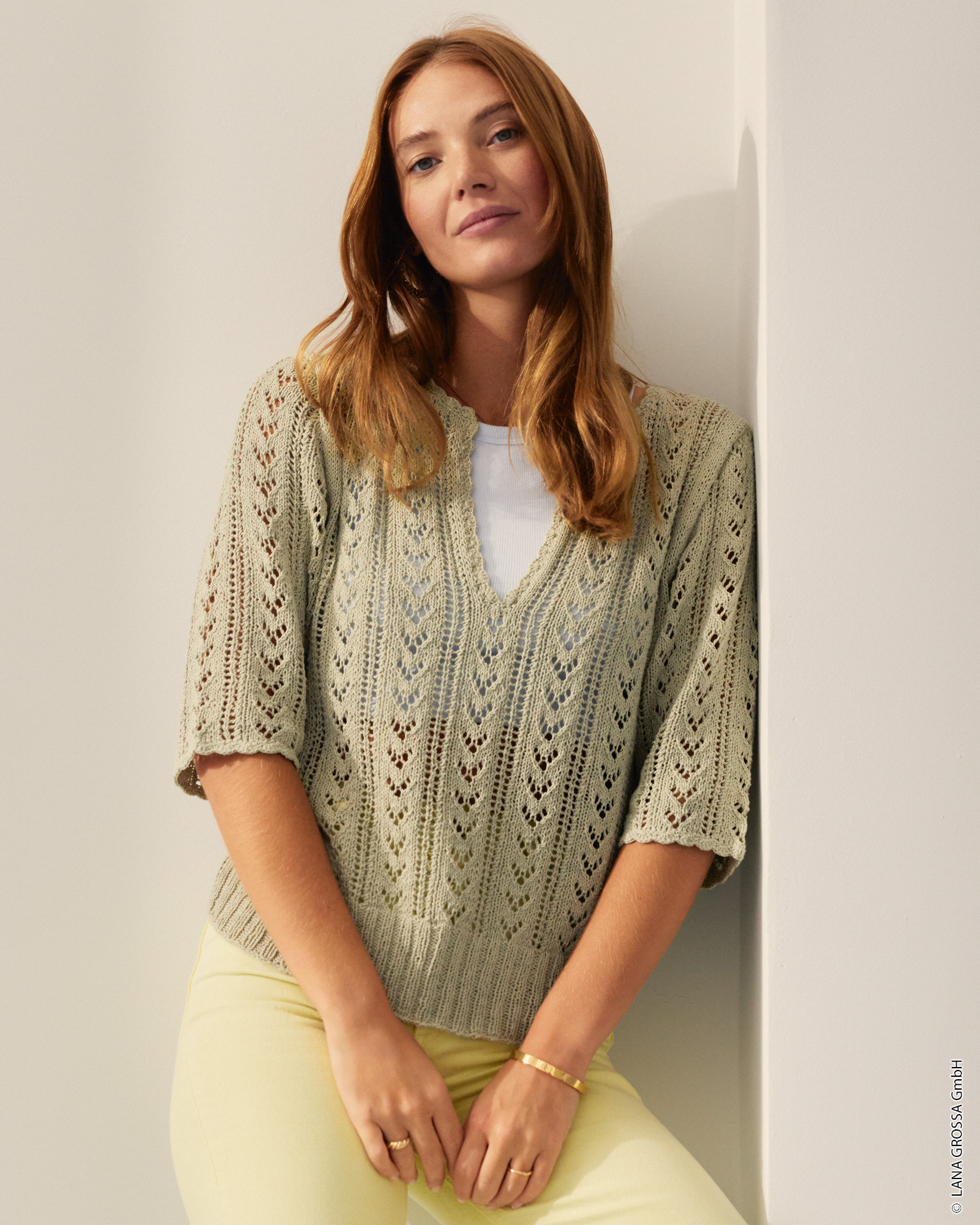 Strickset Pullover Aus Setapura Von Lana Grossa 1 Strickset Pullover Aus Setapura Von Lana Grossa