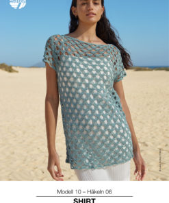 Strickset Shirt Im Filigranen Lochmuster aus Solo Lino von Lana Grossa