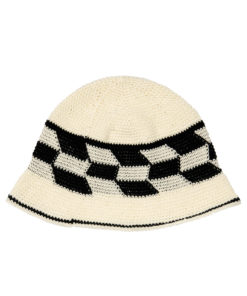 Strickset Hut In Festen Maschen Mit Jacquard Aus Cotone Von Lana Grossa 4 Strickset Hut In Festen Maschen Mit Jacquard Aus Cotone Von Lana Grossa – Bild 2