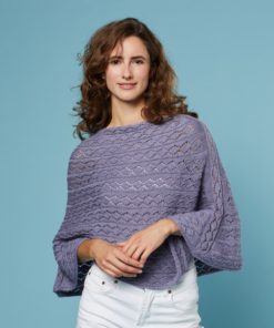 Strickset Dina Poncho aus Lima von Lamana