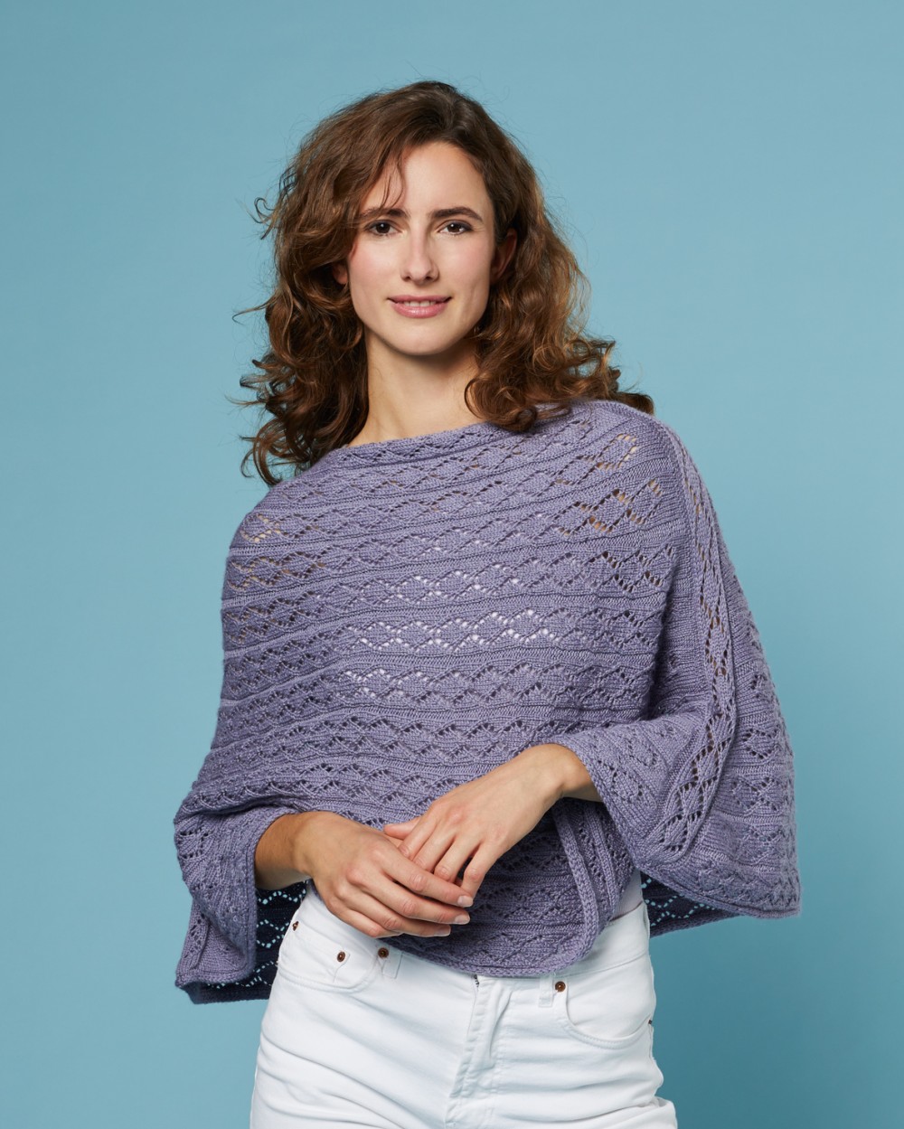 Strickset Dina Poncho Aus Lima Von Lamana 1 Strickset Dina Poncho Aus Lima Von Lamana