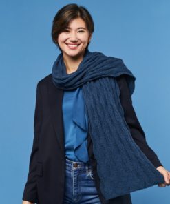 Strickset Stola Stella aus Verona von Lamana