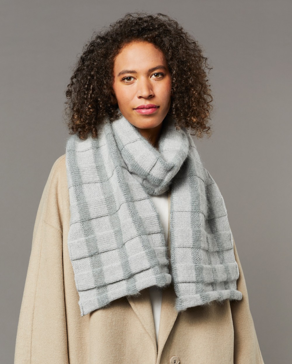 Strickset Schal Maiken Aus Como Und Premia Von Lamana 1 Strickset Schal Maiken Aus Como Und Premia Von Lamana