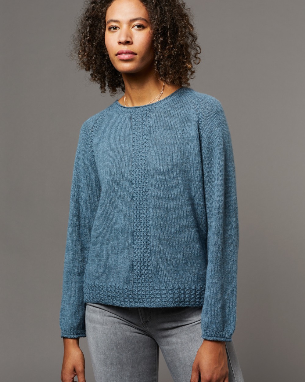 Strickset Pullover Holly Aus Piura Und Modena Von Lamana 2 Strickset Pullover Holly Aus Piura Und Modena Von Lamana – Bild 2