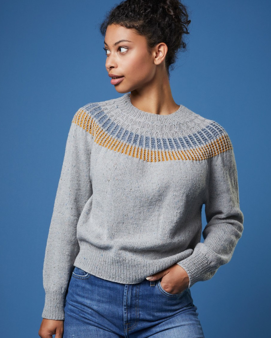 Strickset Pullover Pauline Aus Como Tweed (Oder Como, Como Cashmere) Von Lamana 1 Strickset Pullover Pauline Aus Como Tweed (Oder Como, Como Cashmere) Von Lamana