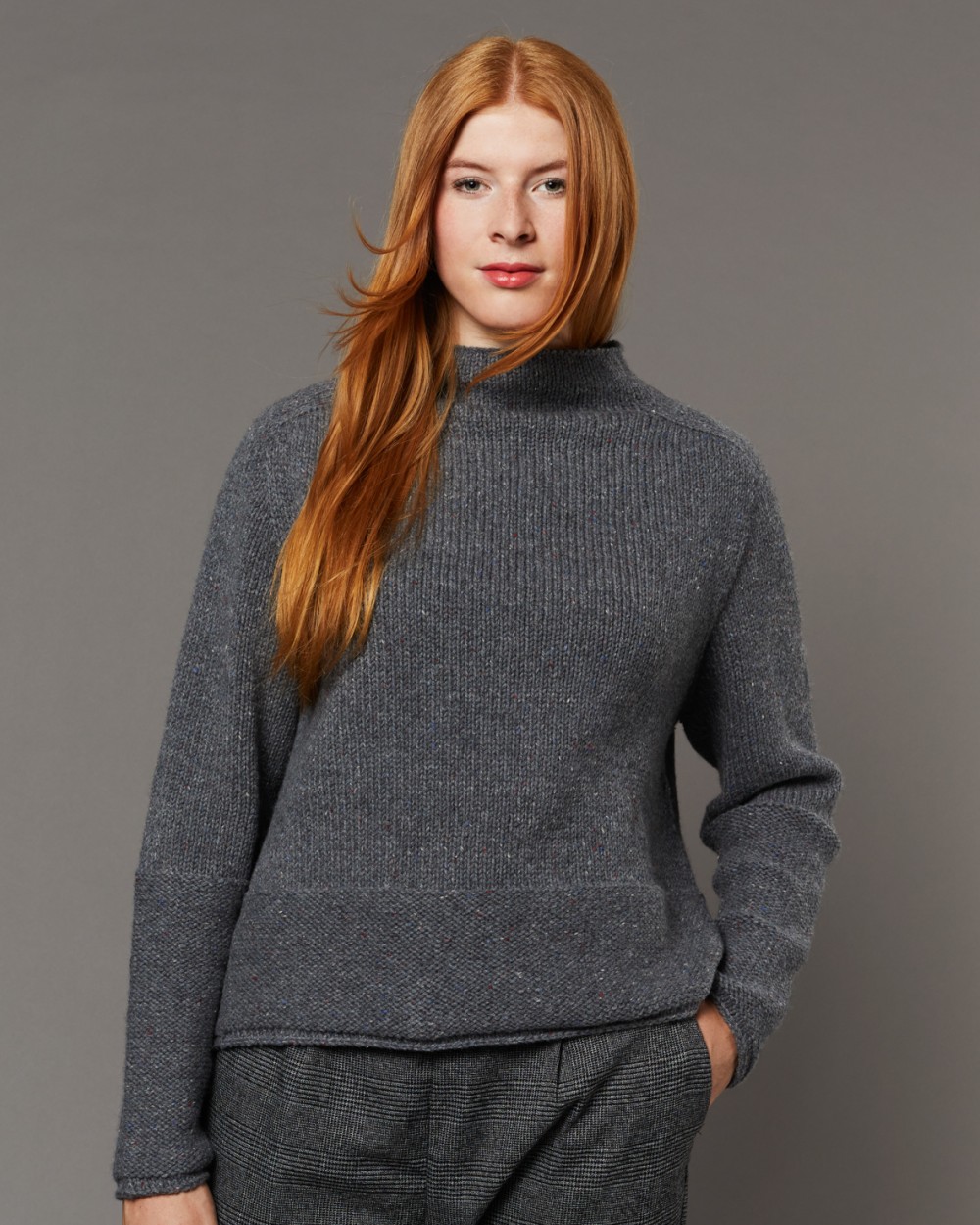 Strickset Pullover Nora Aus Como Grande Tweed Von Lamana 2 Strickset Pullover Nora Aus Como Grande Tweed Von Lamana – Bild 2