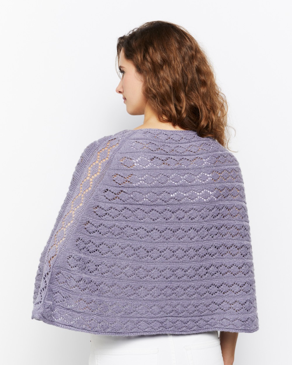 Strickset Dina Poncho Aus Lima Von Lamana 3 Strickset Dina Poncho Aus Lima Von Lamana – Bild 3