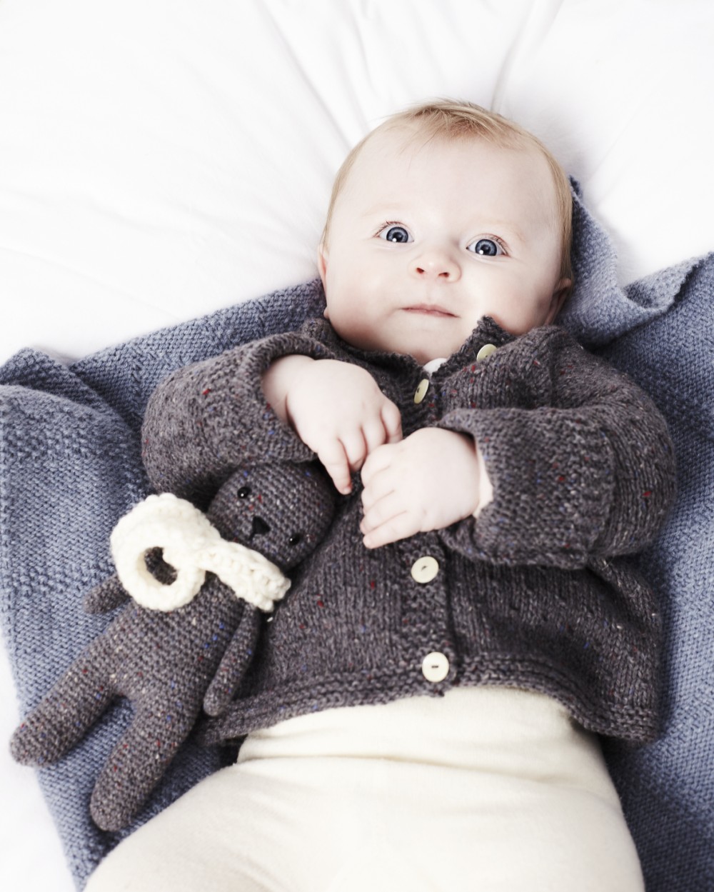 Strickset Baby Jacke Aus Como Tweed Von Lamana 1 Strickset Baby Jacke Aus Como Tweed Von Lamana