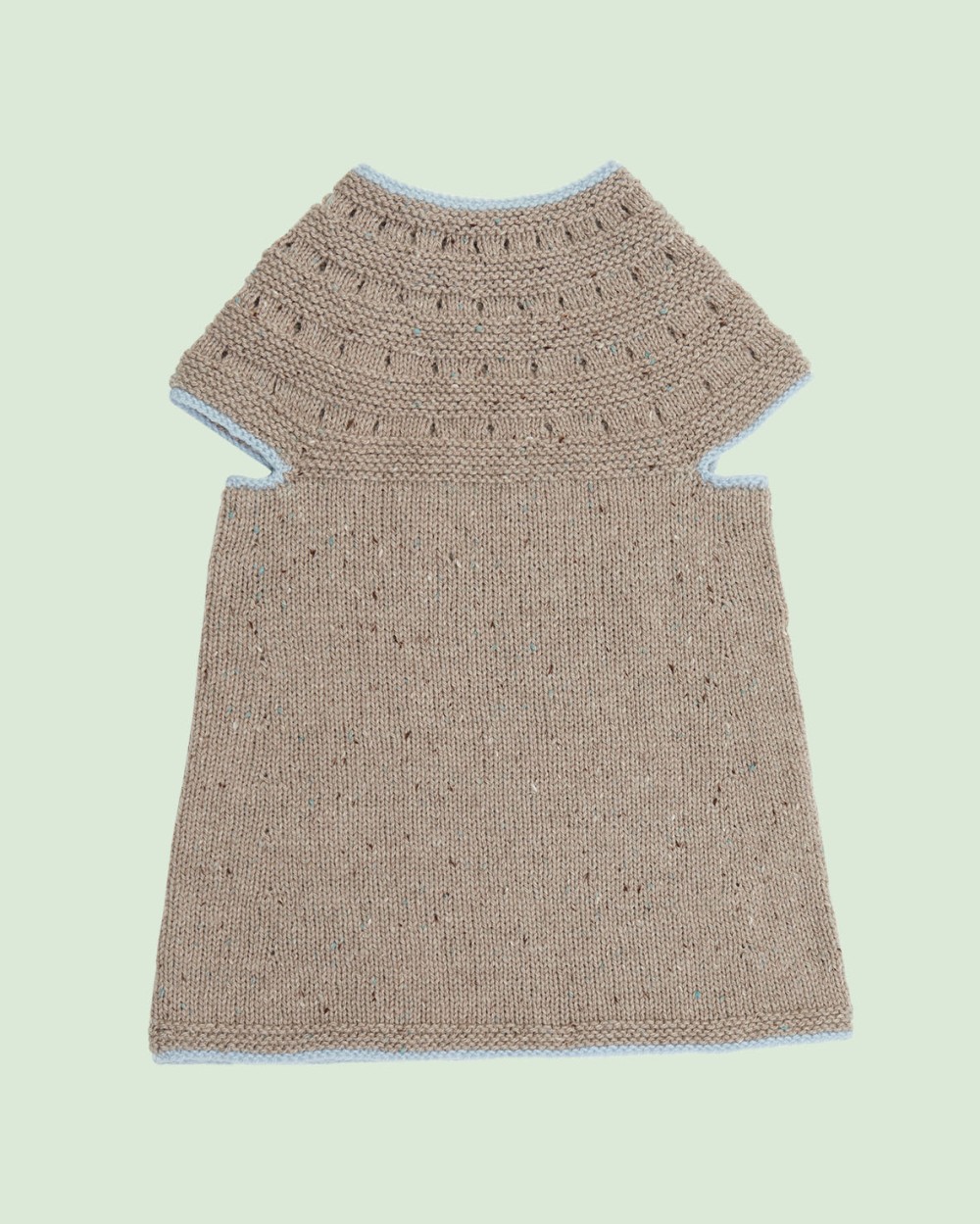 Strickset Baby Kleid Aus Como Tweed Und Como Von Lamana 3 Strickset Baby Kleid Aus Como Tweed Und Como Von Lamana – Bild 3