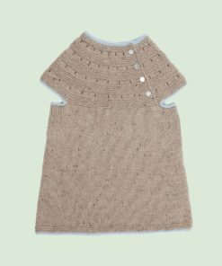 Strickset Baby Kleid Aus Como Tweed Und Como Von Lamana 4 Strickset Baby Kleid Aus Como Tweed Und Como Von Lamana – Bild 2