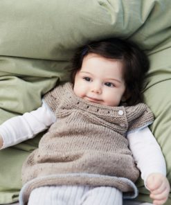 Strickset Baby Kleid aus Como Tweed und Como von Lamana