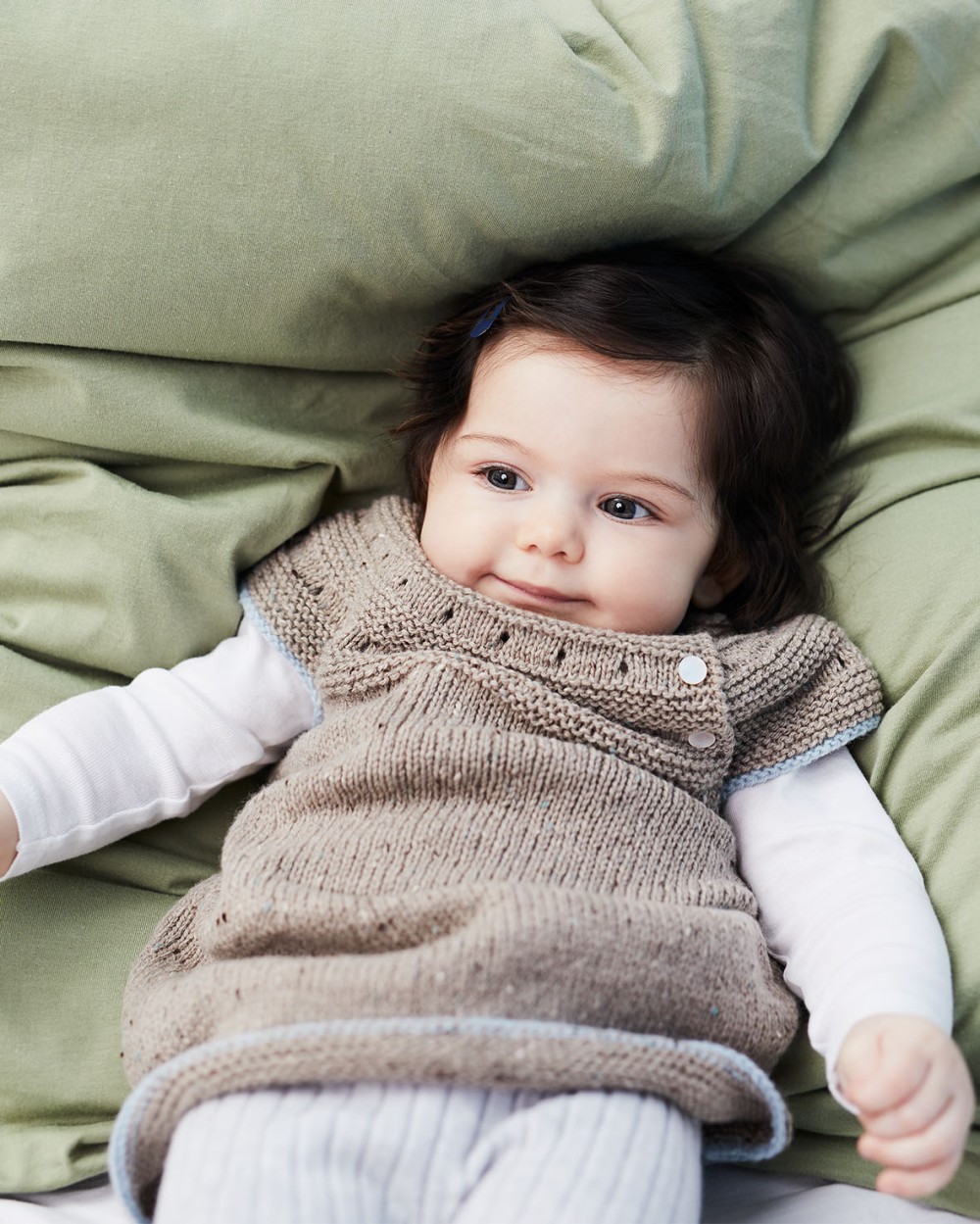 Strickset Baby Kleid Aus Como Tweed Und Como Von Lamana 1 Strickset Baby Kleid Aus Como Tweed Und Como Von Lamana