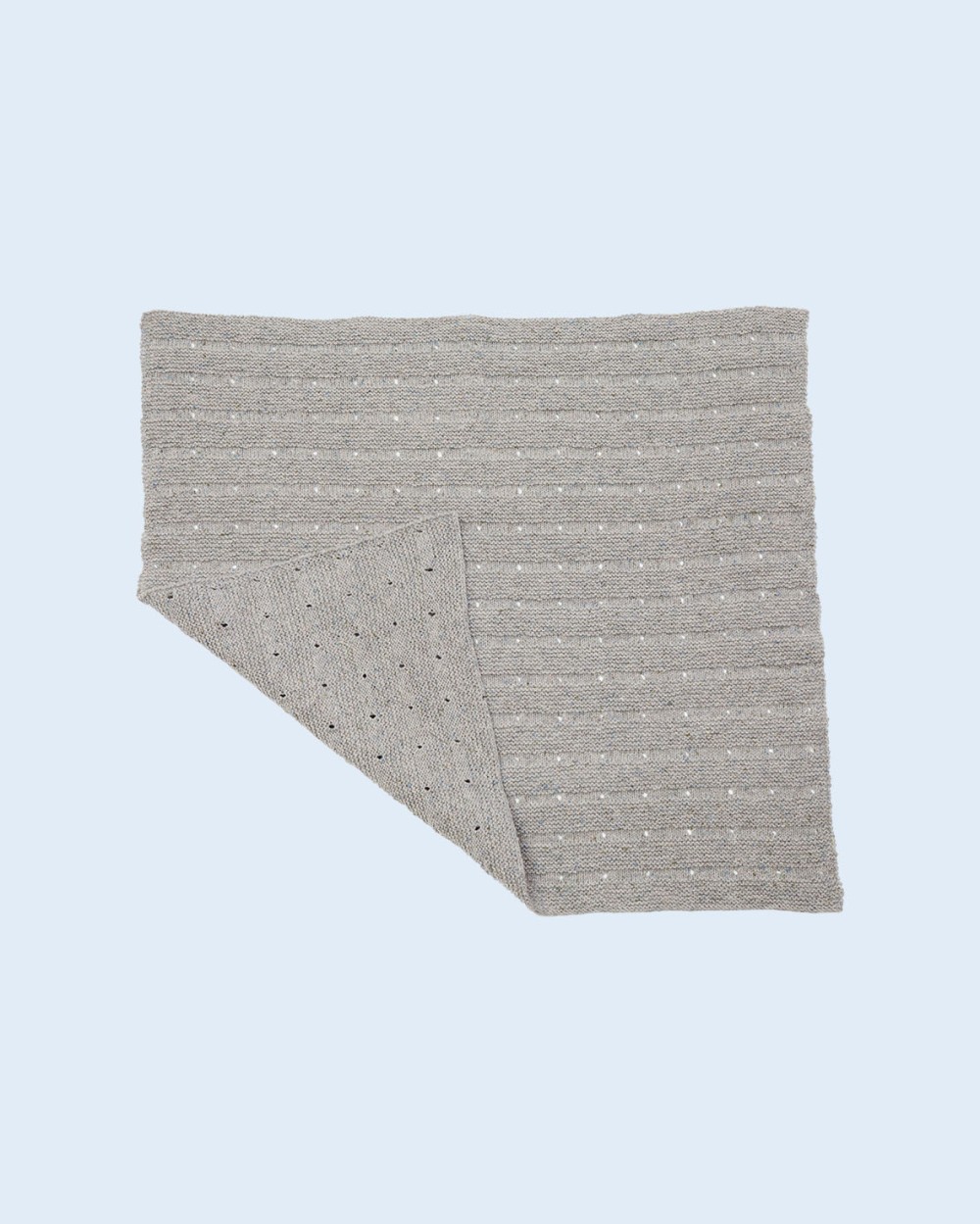 Strickset Baby Decke Aus Como Tweed Von Lamana 2 Strickset Baby Decke Aus Como Tweed Von Lamana – Bild 2