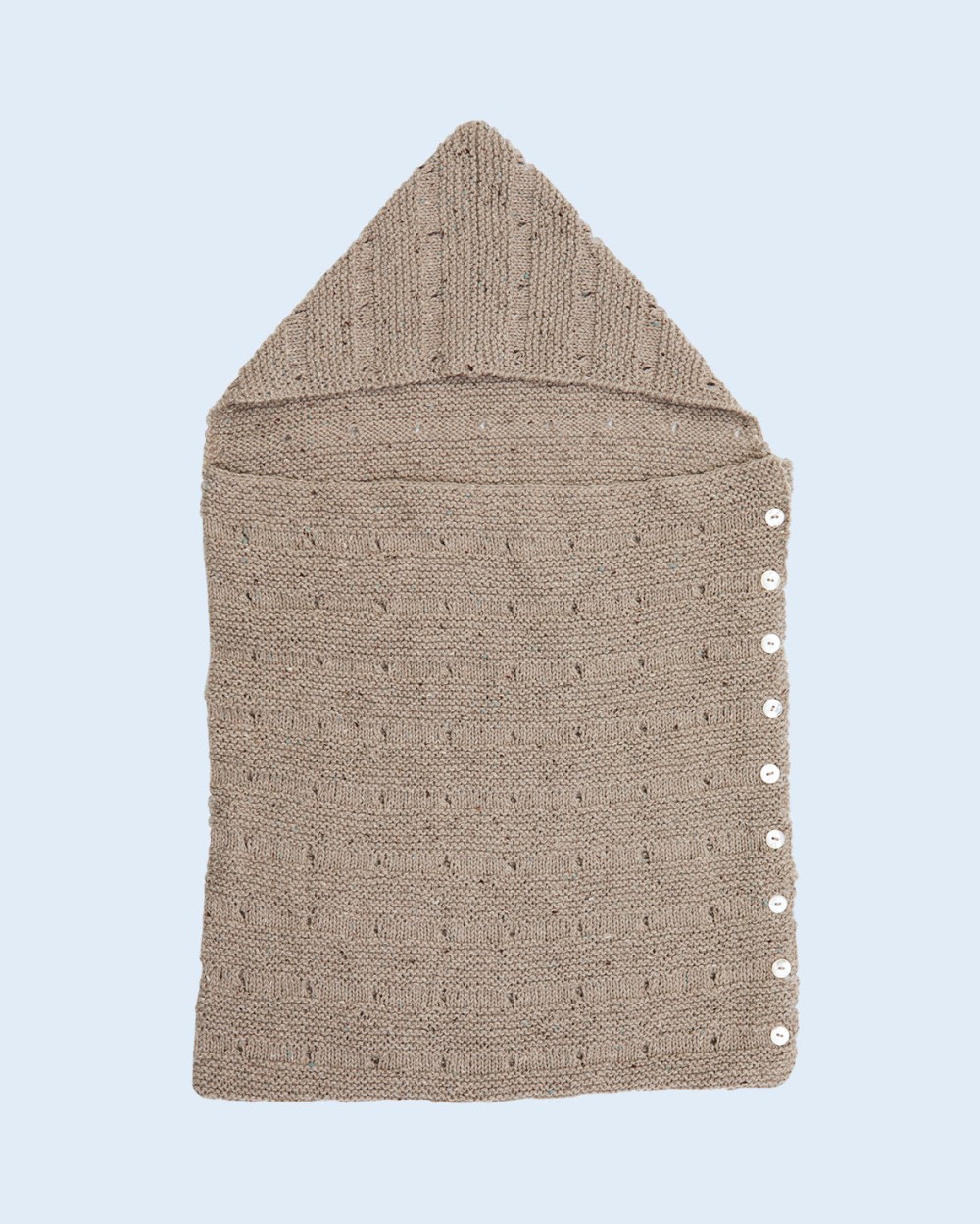 Strickset Baby Schlafsack Aus Como Tweed Von Lamana 1 Strickset Baby Schlafsack Aus Como Tweed Von Lamana