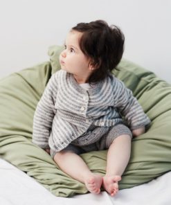 Strickset Baby Ringeljacke Aus Como Tweed Und Como Von Lamana – Bild 2