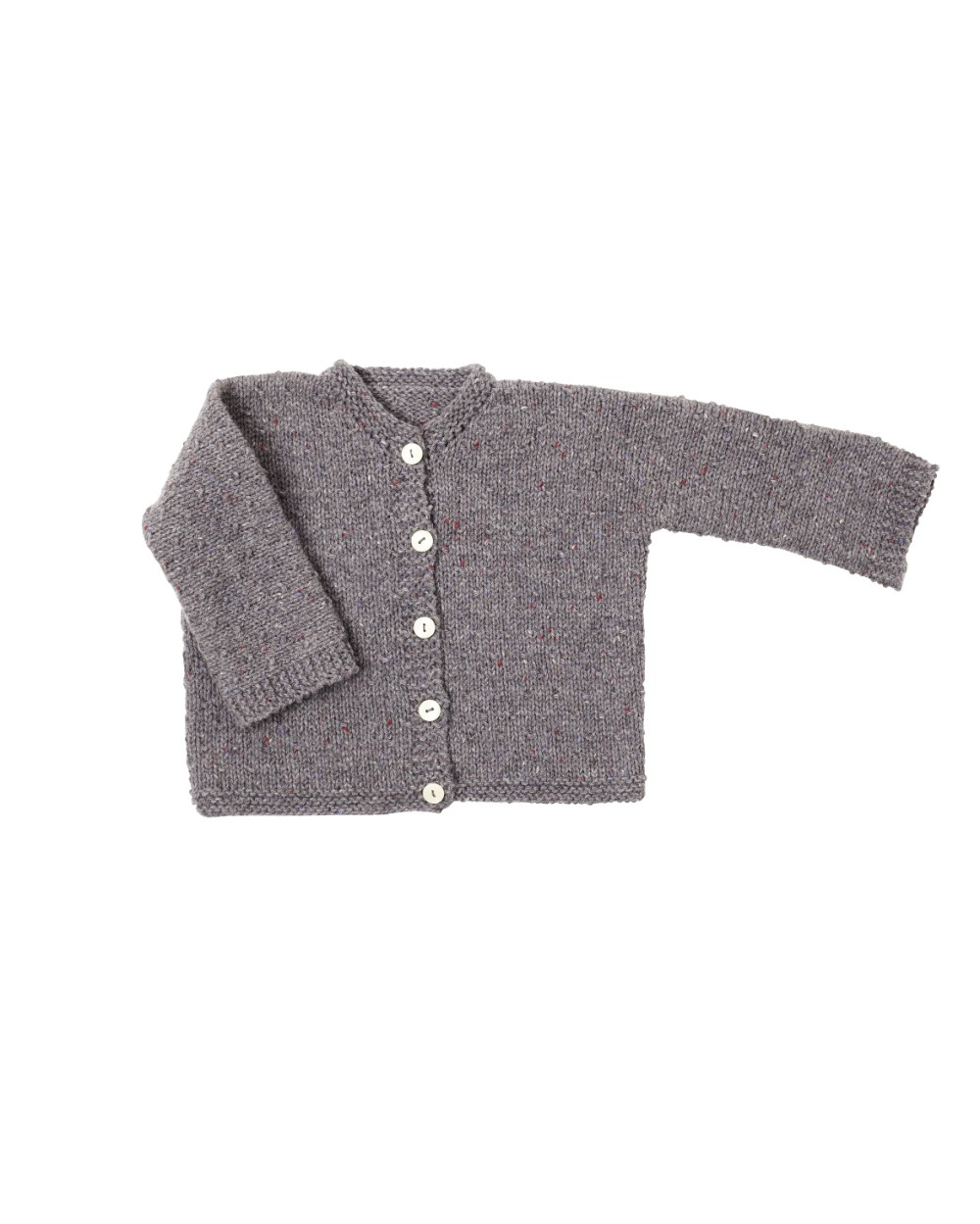 Strickset Baby Jacke Aus Como Tweed Von Lamana 2 Strickset Baby Jacke Aus Como Tweed Von Lamana – Bild 2