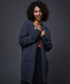 Strickset Jacke Helene aus Como Tweed und Premia von Lamana
