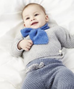 Strickset Baby Wickelpullover Aus Como Von Lamana 3 Strickset Baby Wickelpullover Aus Como Von Lamana – Bild 2