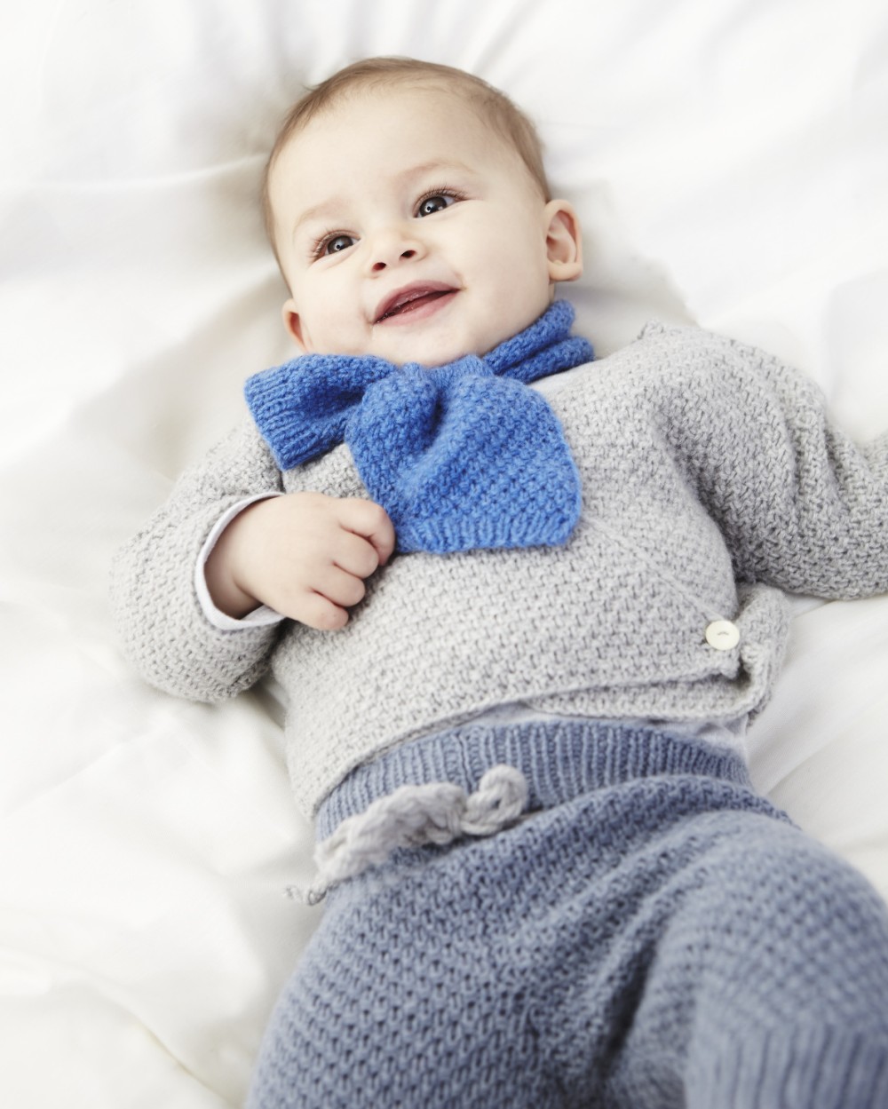 Strickset Baby Wickelpullover Aus Como Von Lamana 2 Strickset Baby Wickelpullover Aus Como Von Lamana – Bild 2