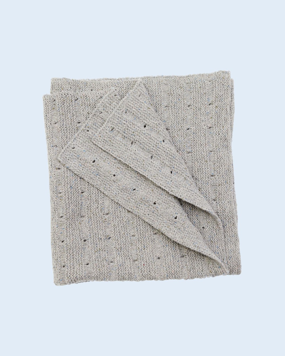 Strickset Baby Decke Aus Como Tweed Von Lamana 1 Strickset Baby Decke Aus Como Tweed Von Lamana