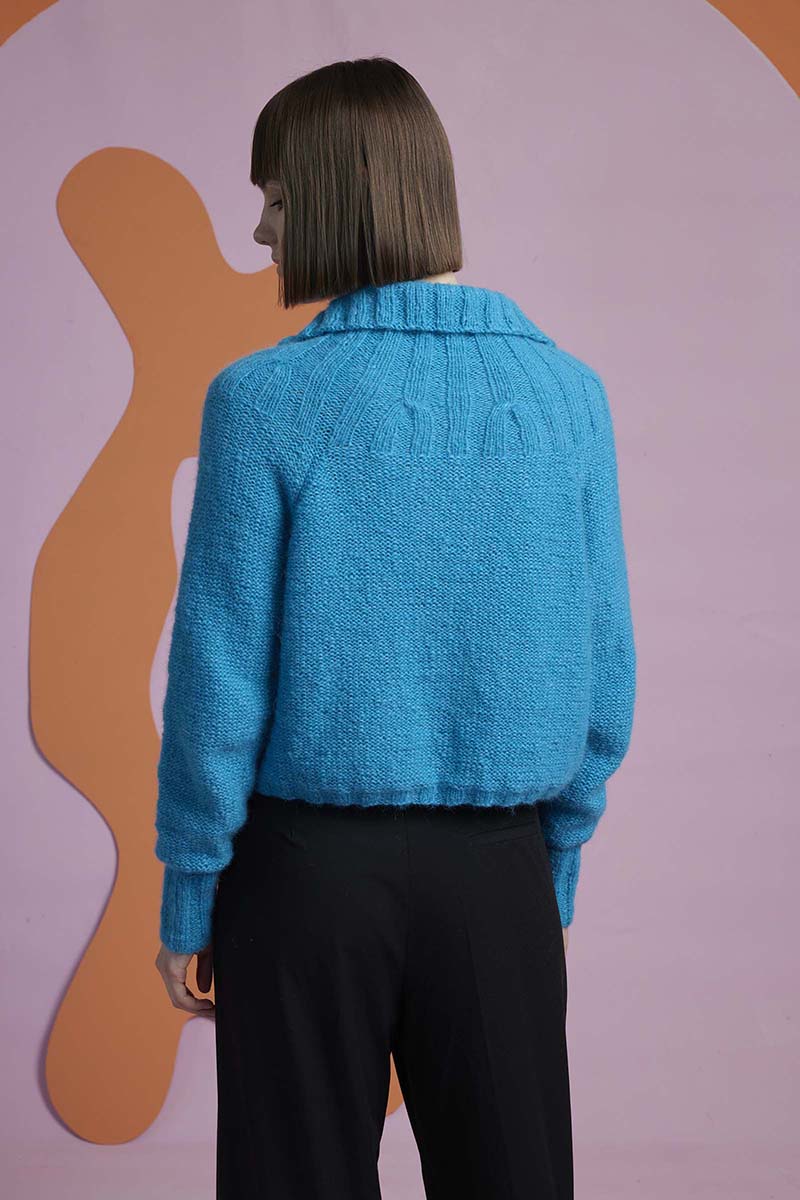 Strickset Jacke Aus Malou Light Von Lang Yarns 3 Strickset Jacke Aus Malou Light Von Lang Yarns – Bild 3