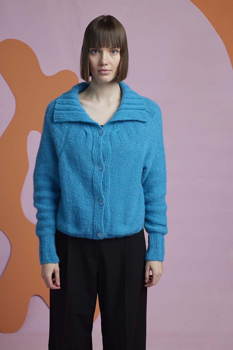 Strickset Jacke Aus Malou Light Von Lang Yarns 4 Strickset Jacke Aus Malou Light Von Lang Yarns – Bild 4