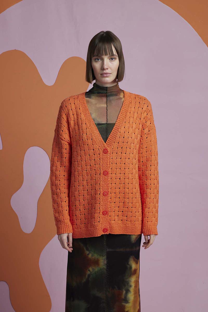 Strickset Jacke Aus Venus Von Lang Yarns 4 Strickset Jacke Aus Venus Von Lang Yarns – Bild 4