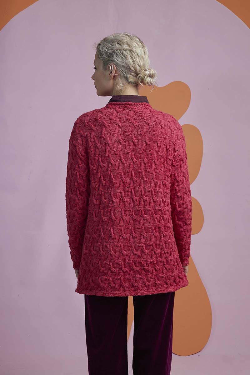 Strickset Jacke Aus Venus Von Lang Yarns 3 Strickset Jacke Aus Venus Von Lang Yarns – Bild 3