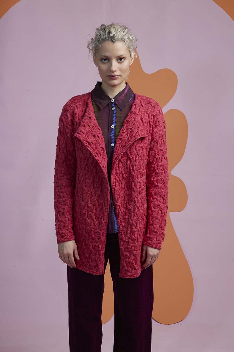 Strickset Jacke Aus Venus Von Lang Yarns 4 Strickset Jacke Aus Venus Von Lang Yarns – Bild 4