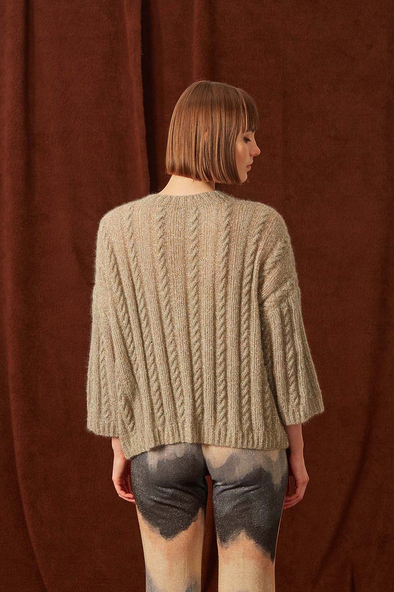 Strickset Pullover Aus Mohair 21 Von Lang Yarns 3 Strickset Pullover Aus Mohair 21 Von Lang Yarns – Bild 3