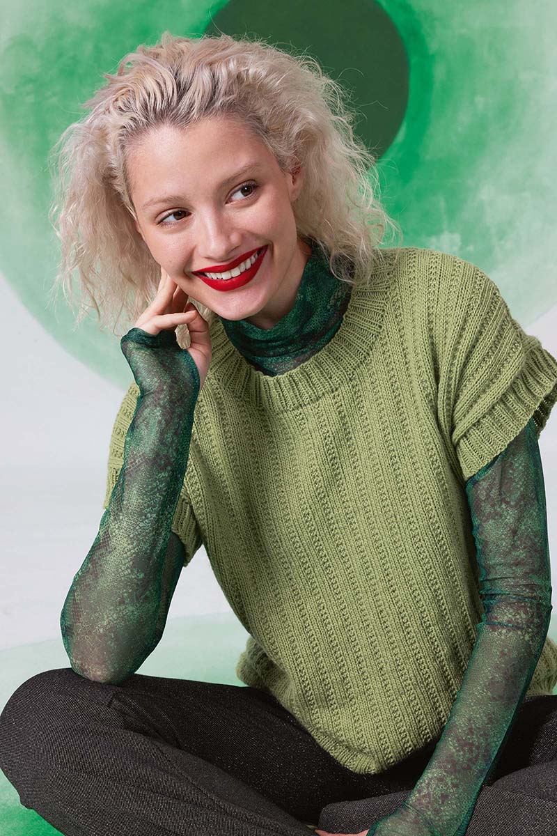 Strickset Pullunder Aus Cashmere Premium Von Lang Yarns 1 Strickset Pullunder Aus Cashmere Premium Von Lang Yarns