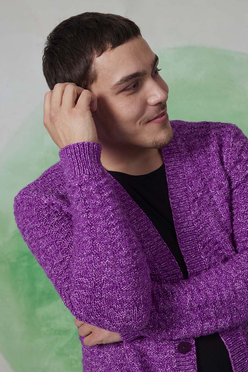 Strickset Jacke Aus Fortuna Von Lang Yarns 2 Strickset Jacke Aus Fortuna Von Lang Yarns – Bild 2